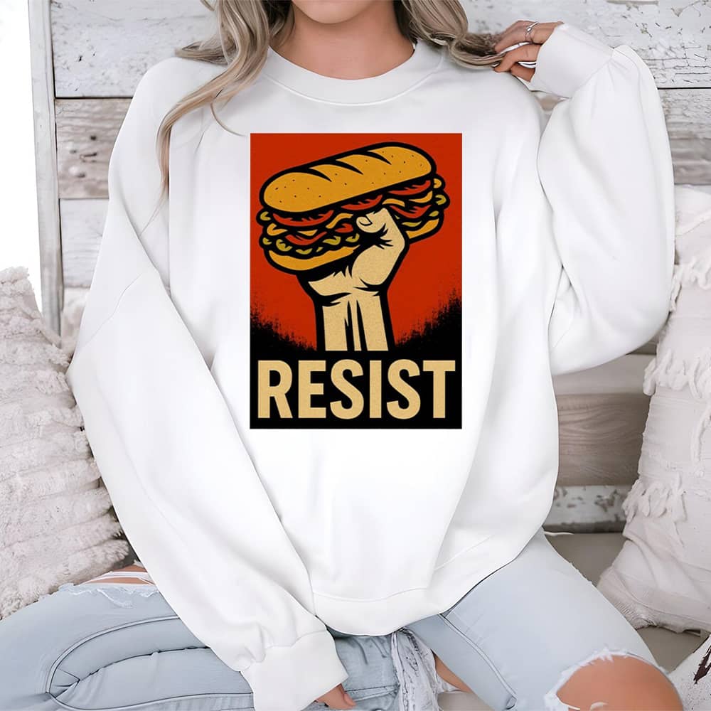 Resist DC Sandwich Thrower Shirt