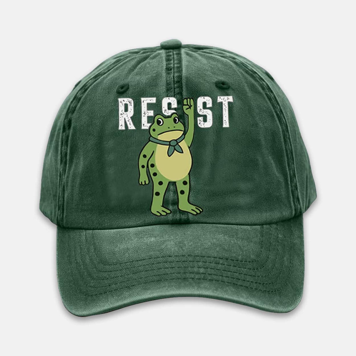 Resist Portland Frog Hat