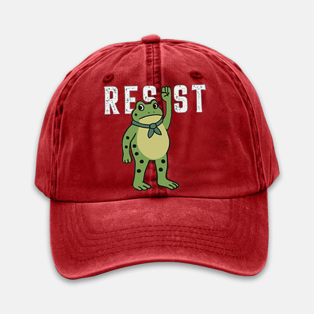 Resist Portland Frog Hat