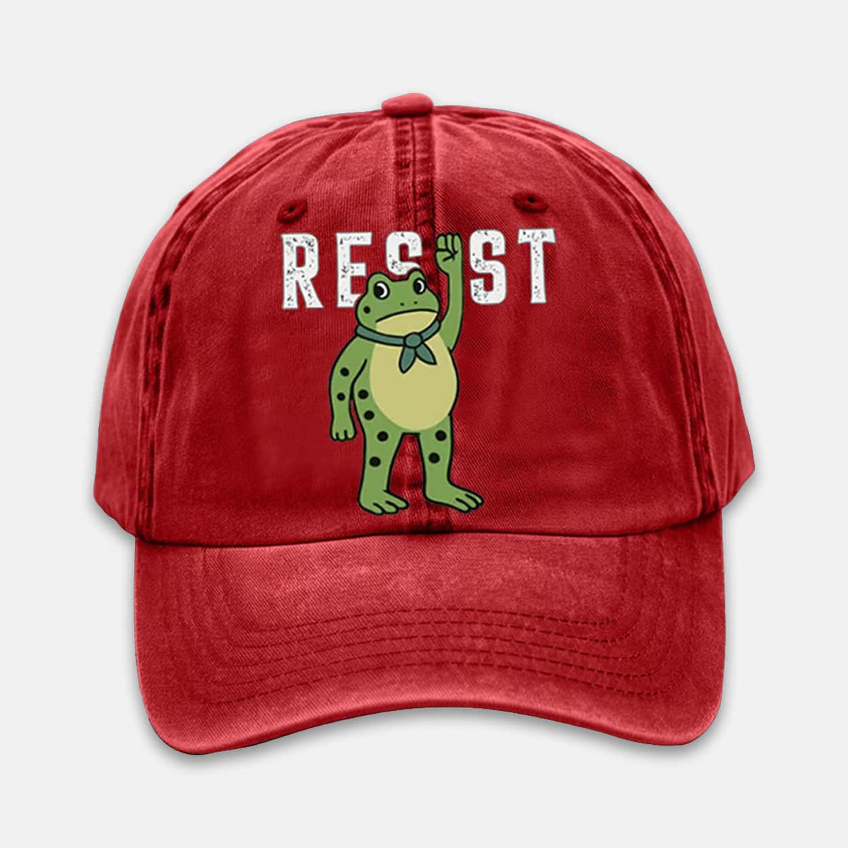 Resist Portland Frog Hat