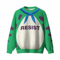 Resist Portland Frog Suit Ugly Christmas Sweater