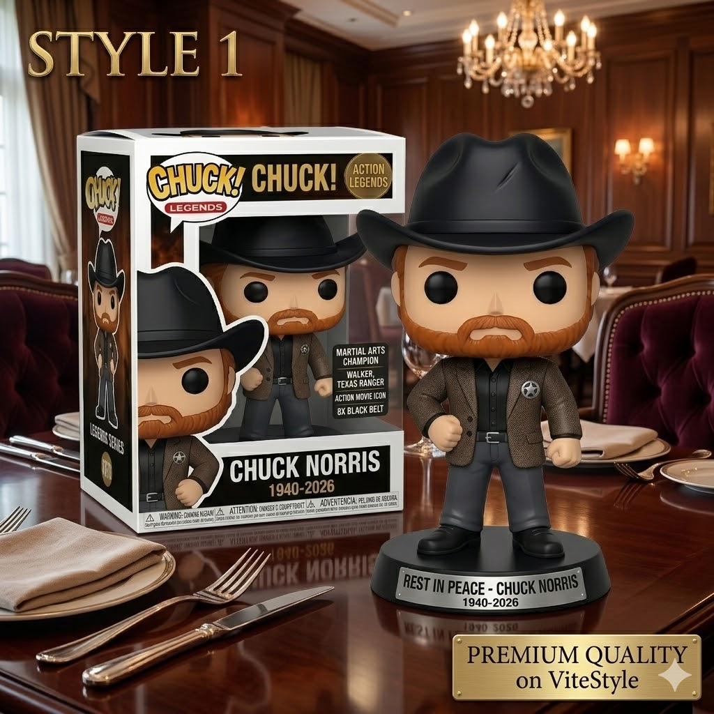 Rest In Peace Chuck Norris Pop! Figure Doll