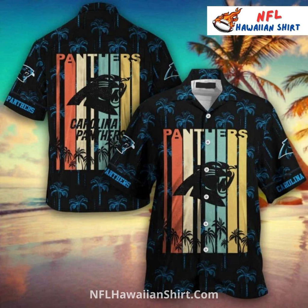 Retro Sunset Carolina Panthers Aloha Shirt – Panthers Beach