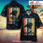 Retro Sunset Carolina Panthers Aloha Shirt – Panthers Beach