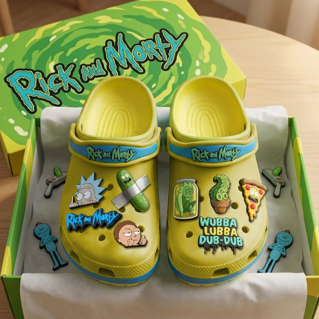 Rick and Morty Crocband Charms Crocs 2026