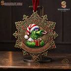 Ring The Bell Merry Phanatic Christmas Snowflake Ornament