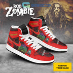 Rob Zombie Dragula Personalized Air Jordan 1 Shoes White Version