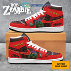 Rob Zombie Dragula Personalized Air Jordan 1 Shoes White Version
