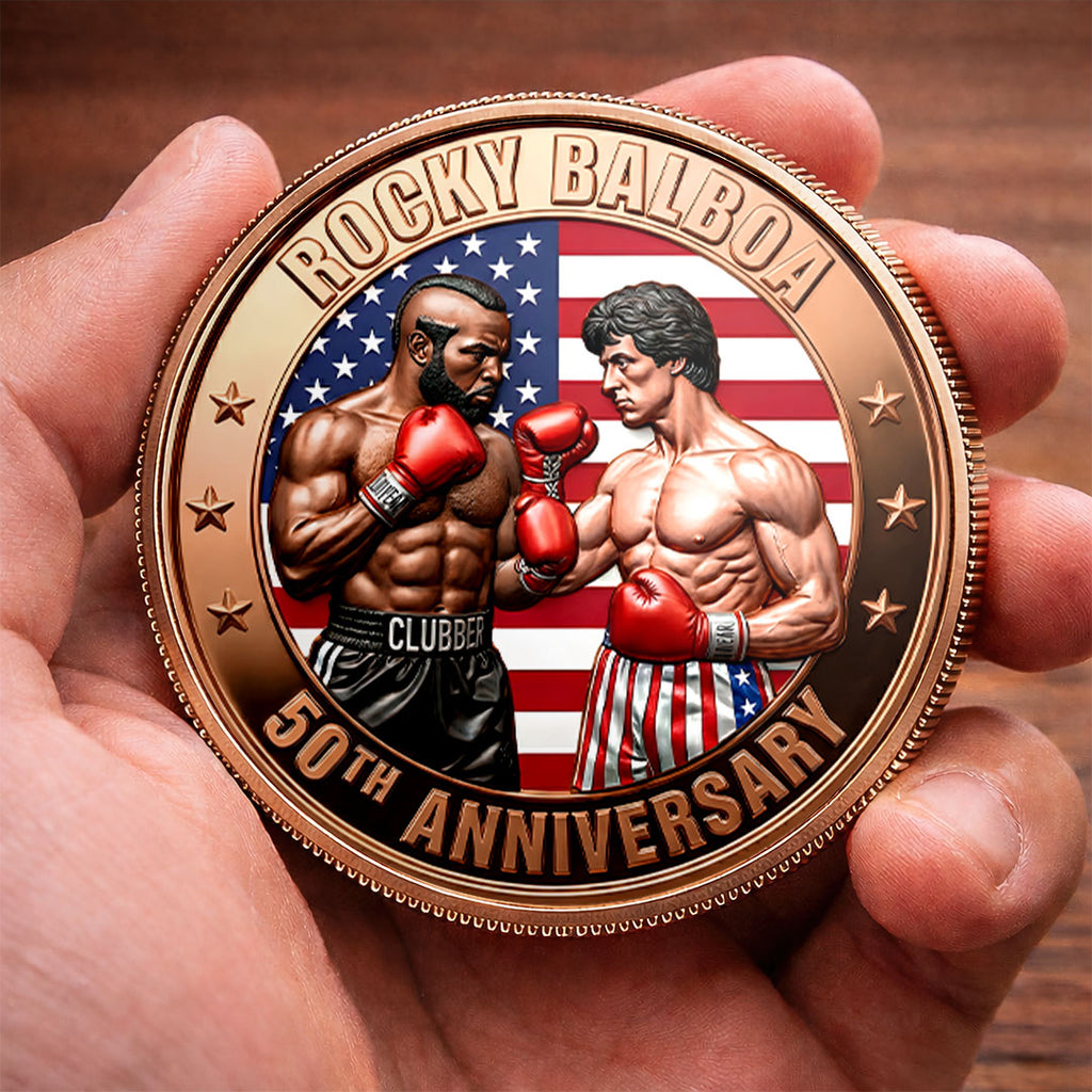 Rocky 50th Anniversary Commemorative Coin – HOATT17816