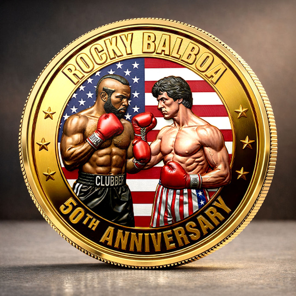 Rocky 50th Anniversary Commemorative Coin – HOATT17816