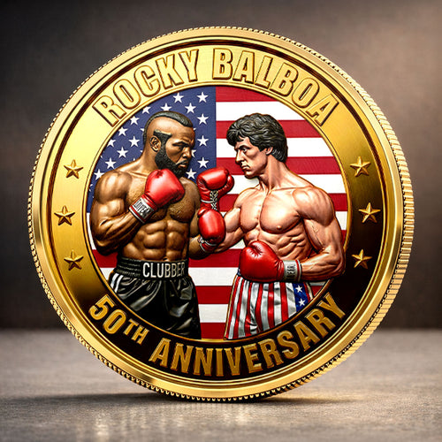 Rocky 50th Anniversary Commemorative Coin – HOATT17816