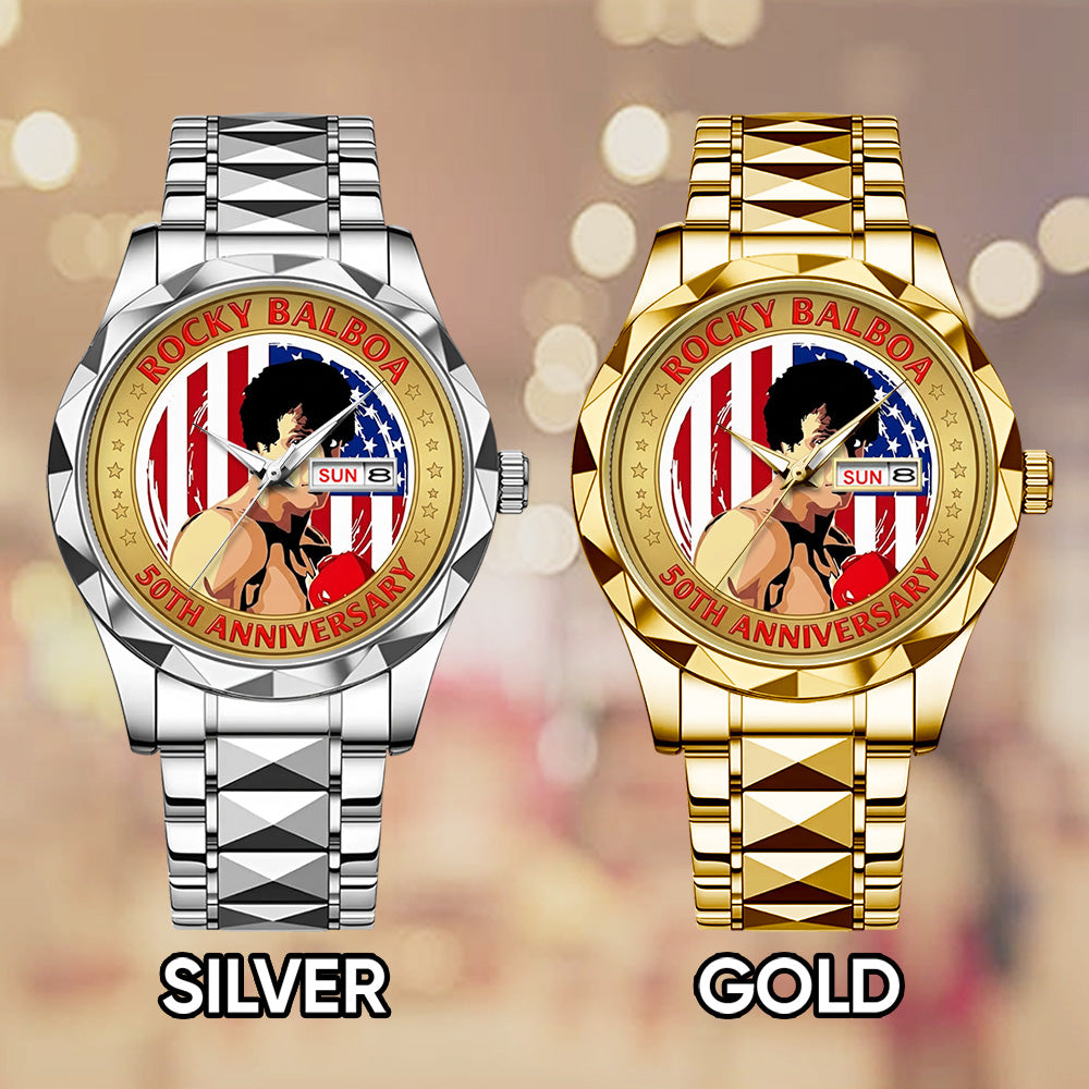 Rocky Balboa 50th Anniversary Alloy Luxury Quartz Watch - TMTHU3120