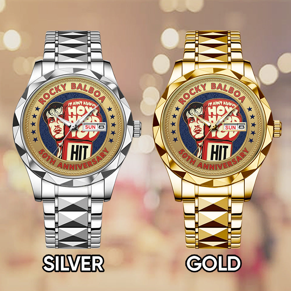 Rocky Balboa 50th Anniversary Alloy Luxury Quartz Watch - TMTHU3121