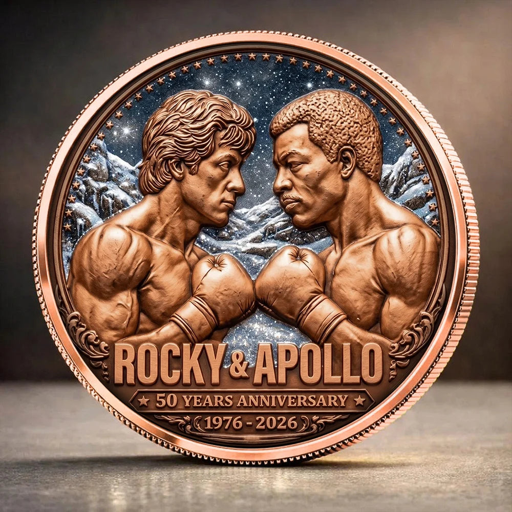 Rocky 50th Anniversary Commemorative Coin – TANTN24946