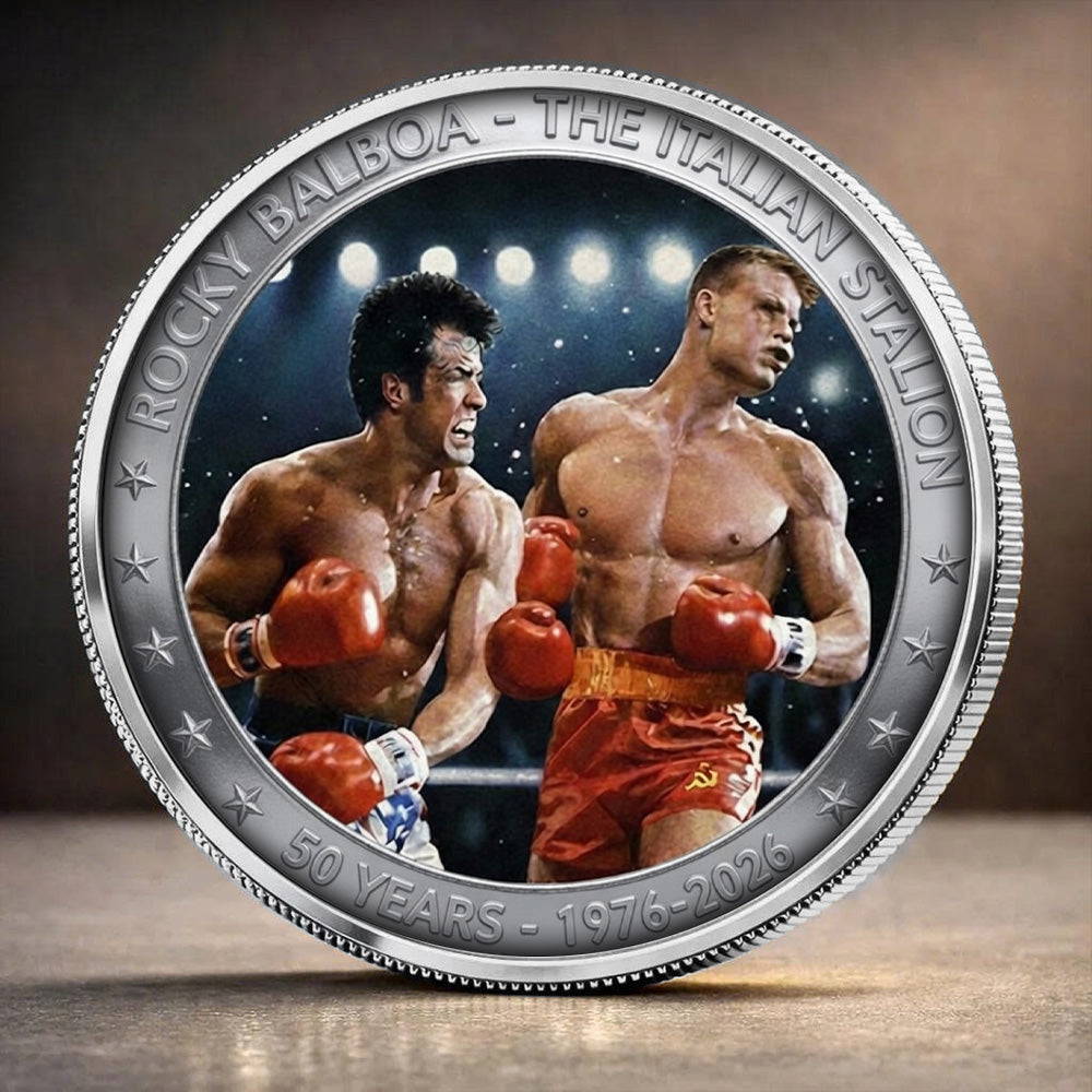 Rocky 50th Anniversary Commemorative Coin – TANTN22750