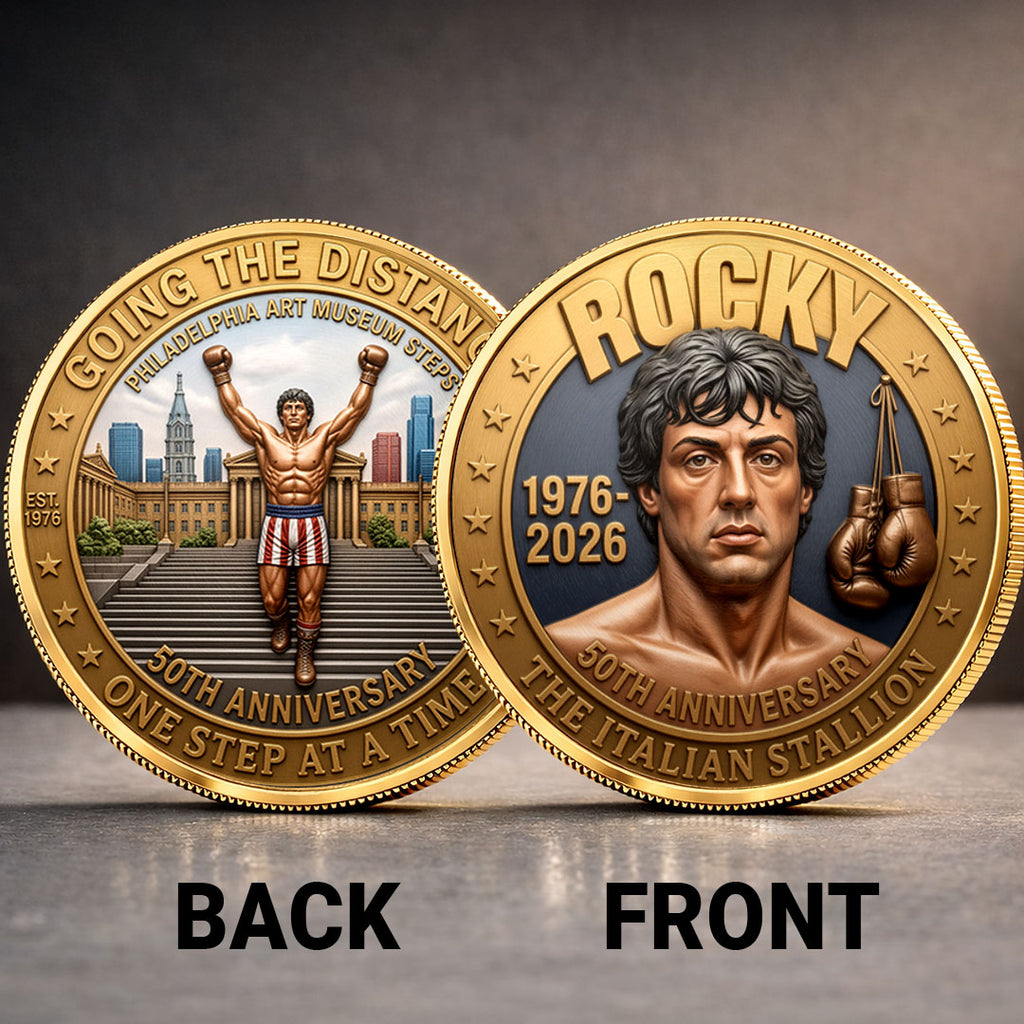 Rocky 50th Anniversary Commemorative Coin – TANTN24943