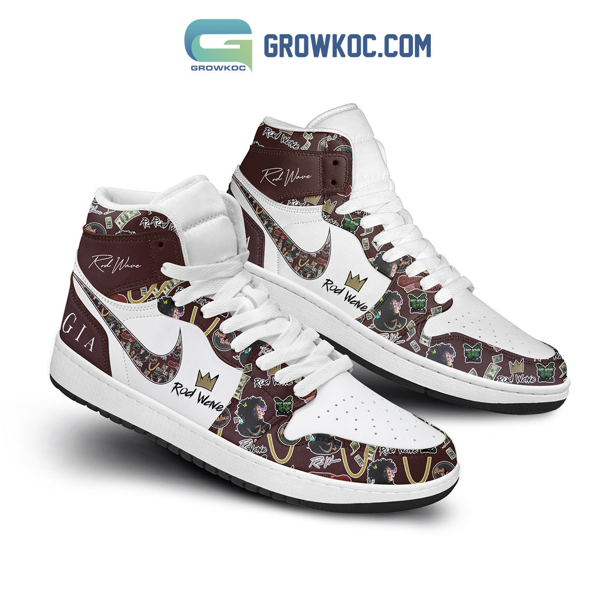 Rod Wayne Notalgia Fan Love Air Jordan 1 Shoes