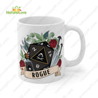 Rogue Dice D20 Mug DnD Dungeons and Dragons Gift