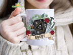 Rogue Dice D20 Mug DnD Dungeons and Dragons Gift