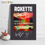 Roxette Travelling Wall Decor Poster Canvas