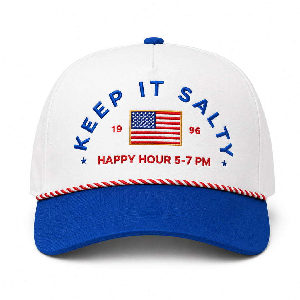 Royce White Keep It Salty Happy Hour 5-7 PM Hat