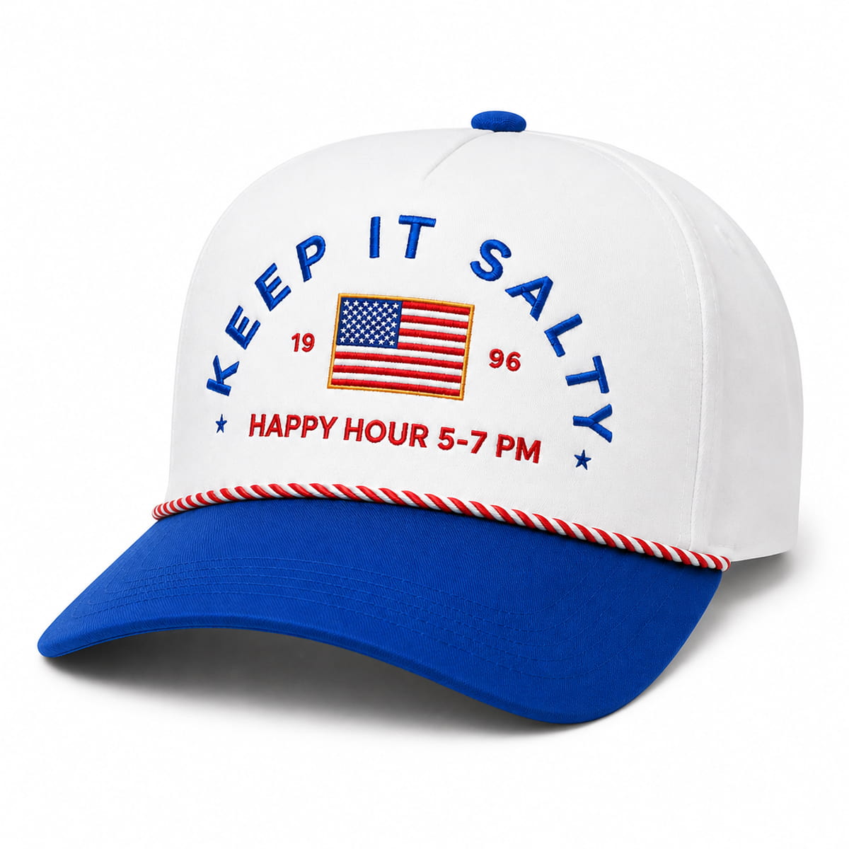 Royce White Keep It Salty Happy Hour 5-7 PM Hat