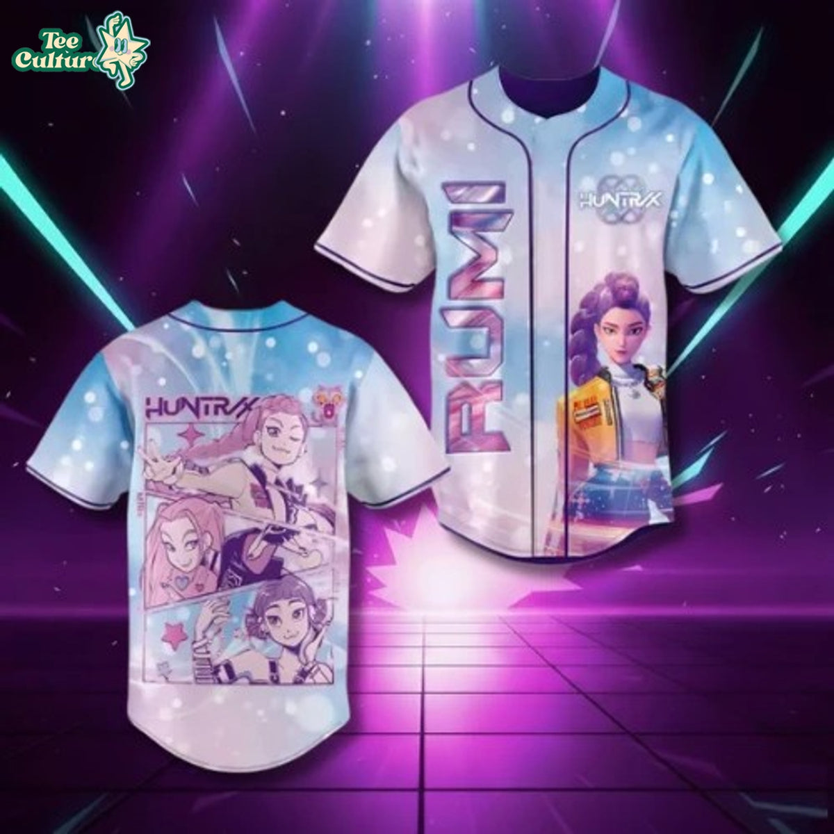 Rumi Kpop Demon Hunter Baseball Jersey