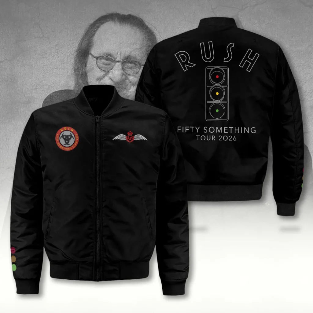 Rush 50th Anniversary 3D Bomber Jacket – TANTN25407