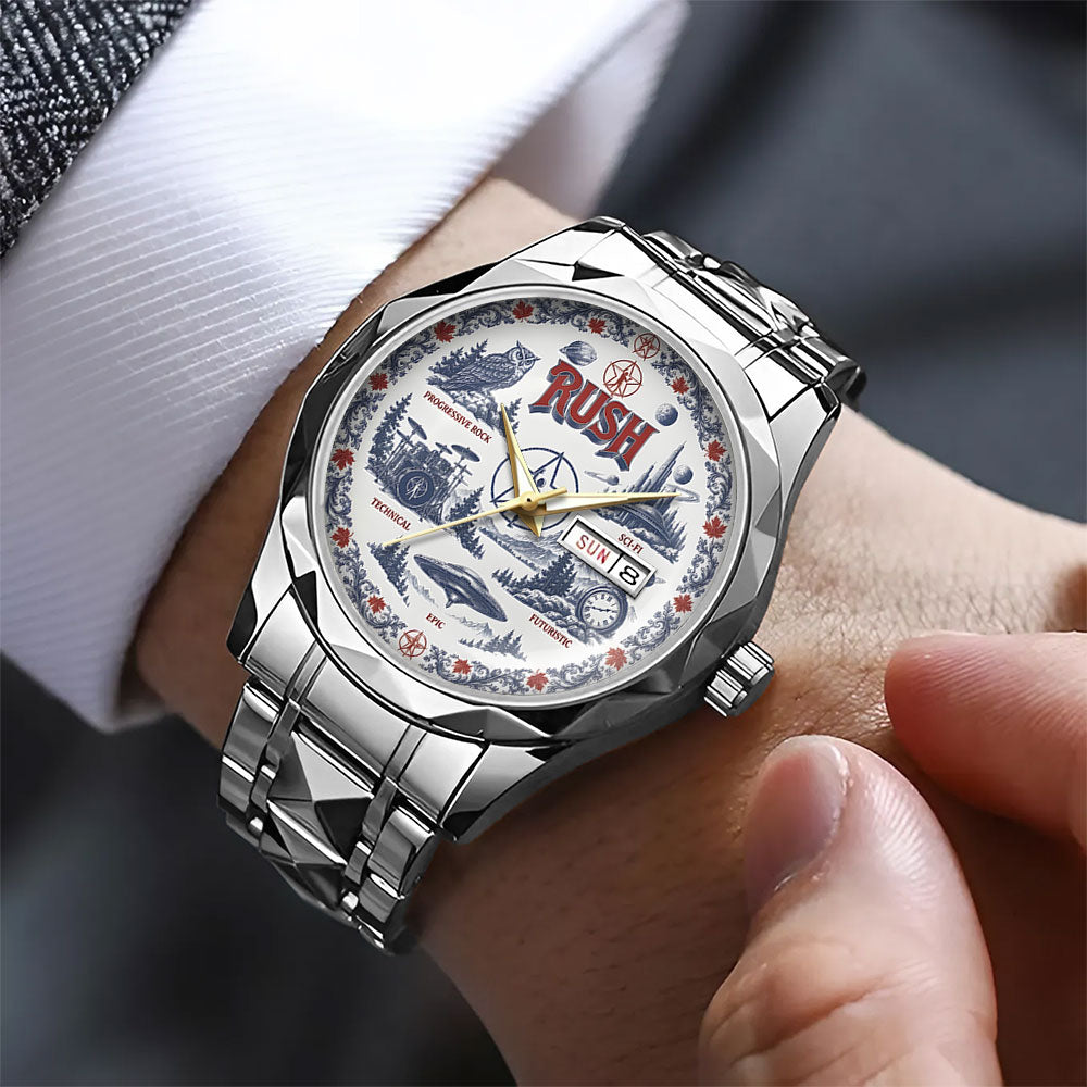 Rush Alloy Luxury Quartz Watch - TANTN24473