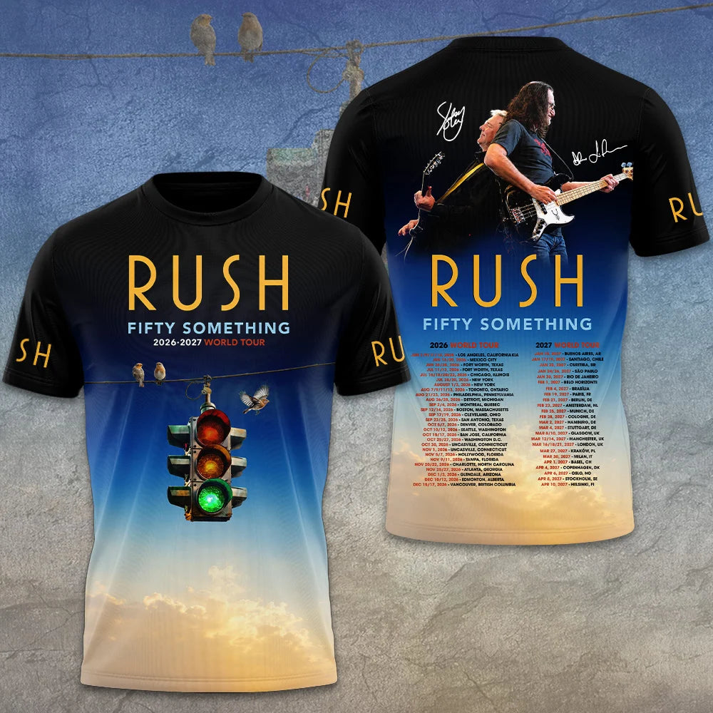 Rush Band 2026 – 2027 World Tour 3D Apparel – GNE8272