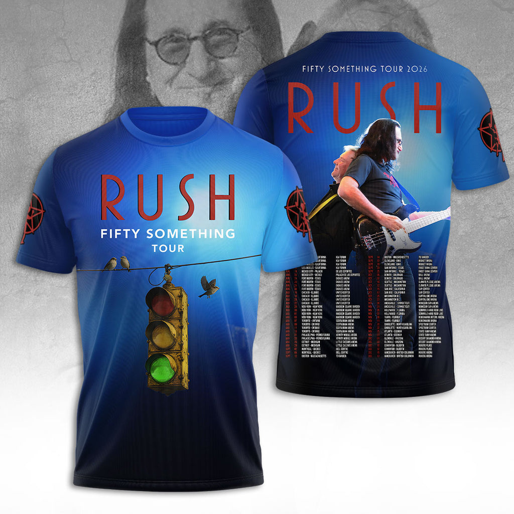 Rush Fifty Something Tour 2026 3D Apparel – TANTN23612