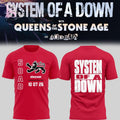 SOAD UK Europe Stadium Tour 2026 Shirt