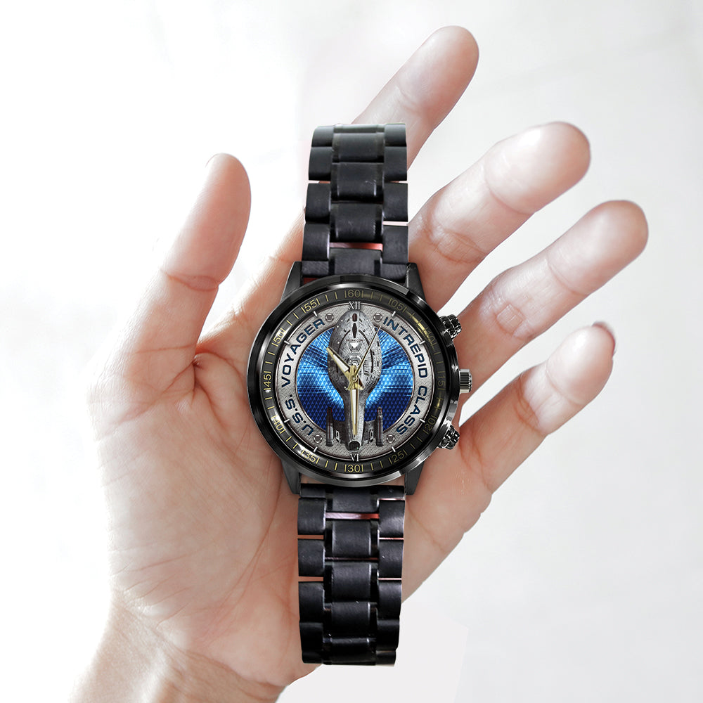 Star Trek Black Stainless Steel Watch - TMTHU1076