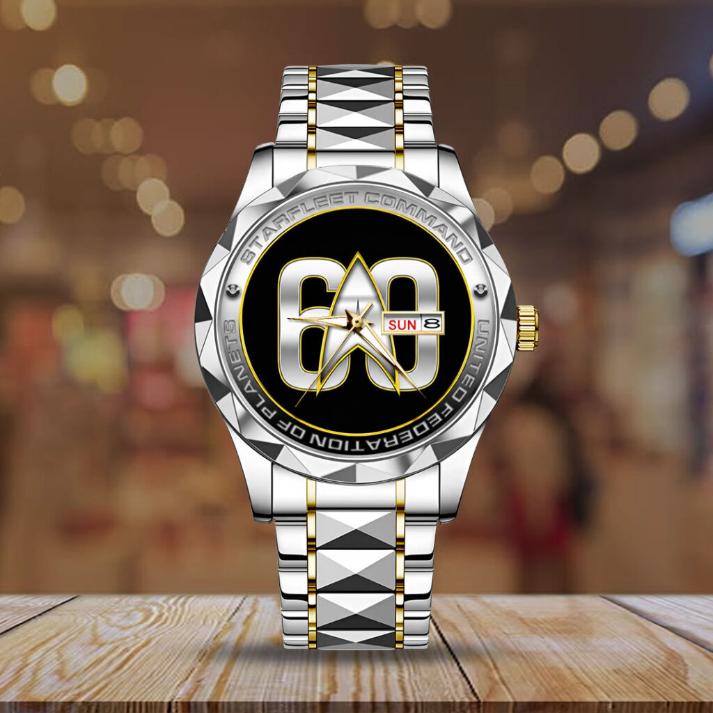 Star Trek 60th Anniversary Alloy Luxury Quartz Watch - TMTHU1344