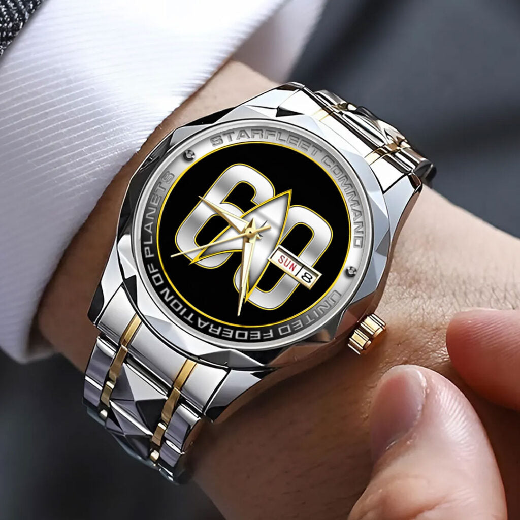 Star Trek 60th Anniversary Alloy Luxury Quartz Watch - TMTHU1344