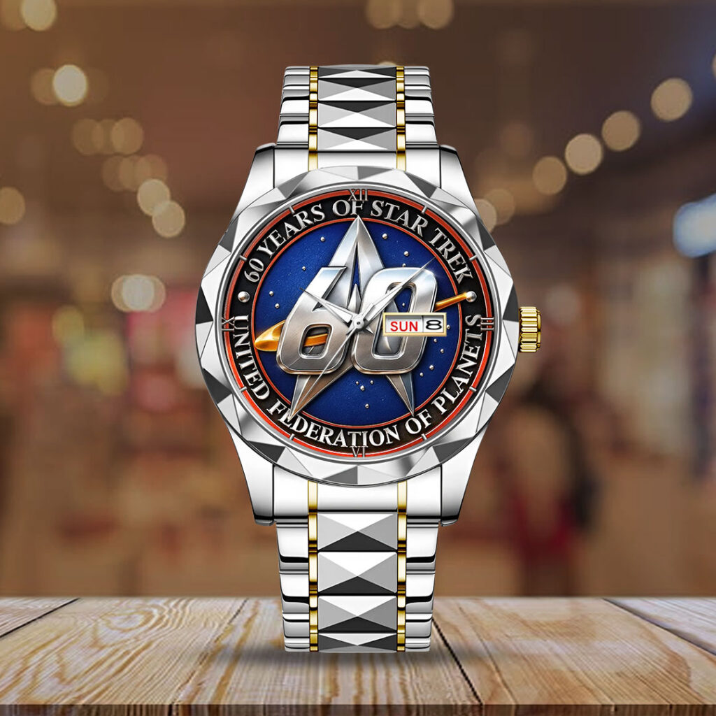 Star Trek 60th Anniversary Alloy Luxury Quartz Watch - TMTHU1343