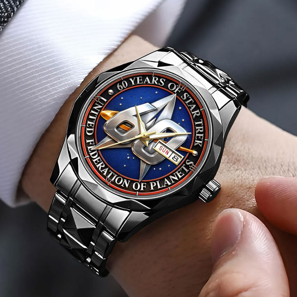 Star Trek 60th Anniversary Alloy Luxury Quartz Watch - TMTHU1343
