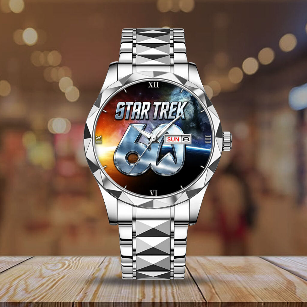 Star Trek 60th Anniversary Alloy Luxury Quartz Watch - TMTHU987