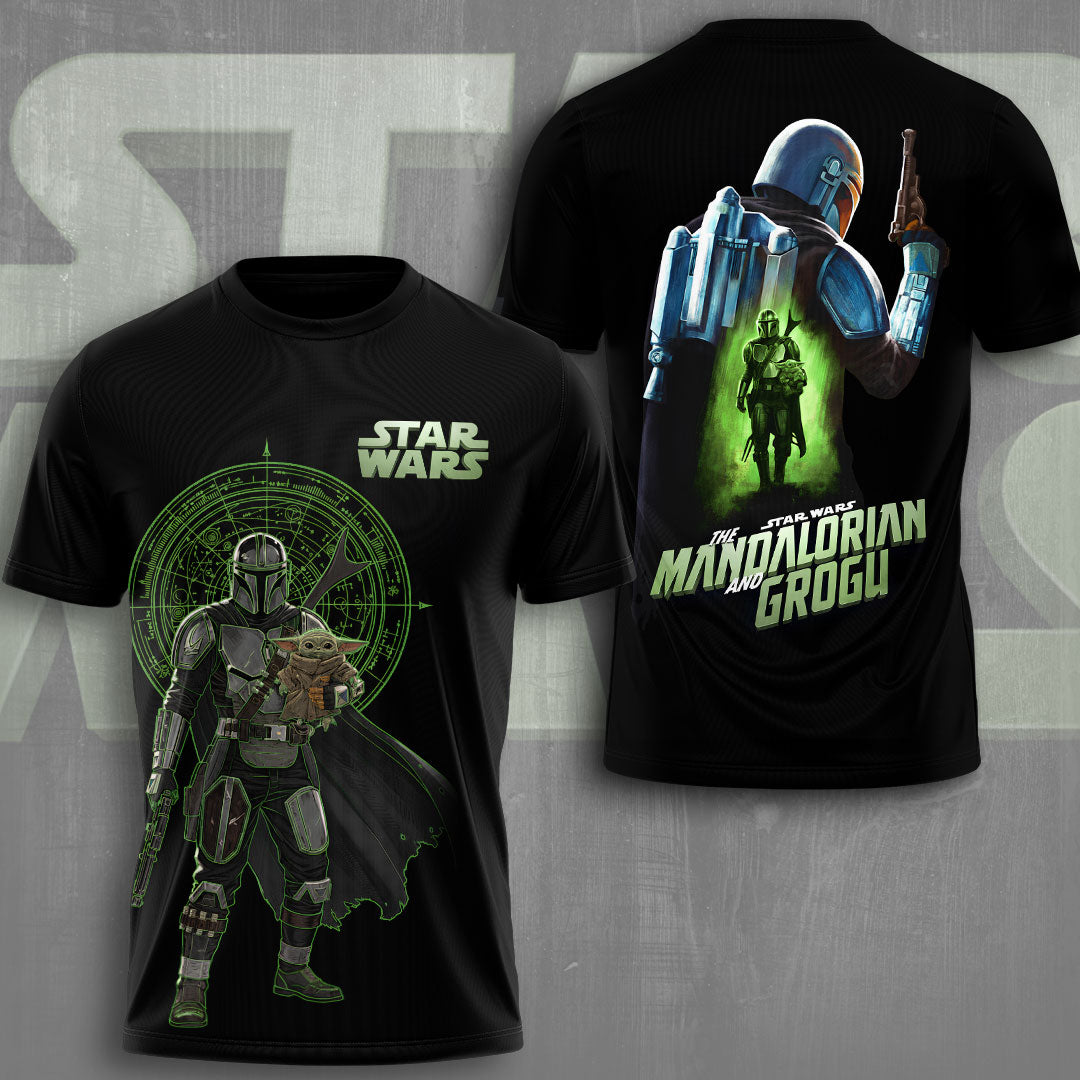 Star Wars x The Mandalorian and Grogu 3D Apparel – TMTHU1119