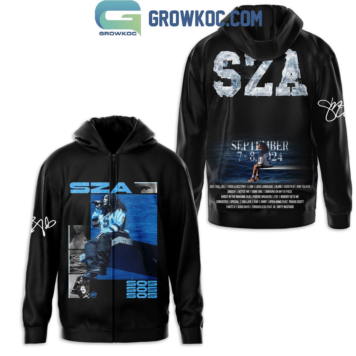 SZA SOS September Album Tracklist 2024 Hoodie T-Shirt