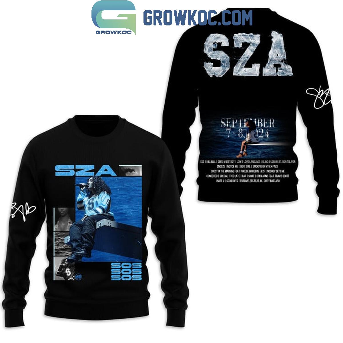 SZA SOS September Album Tracklist 2024 Hoodie T-Shirt