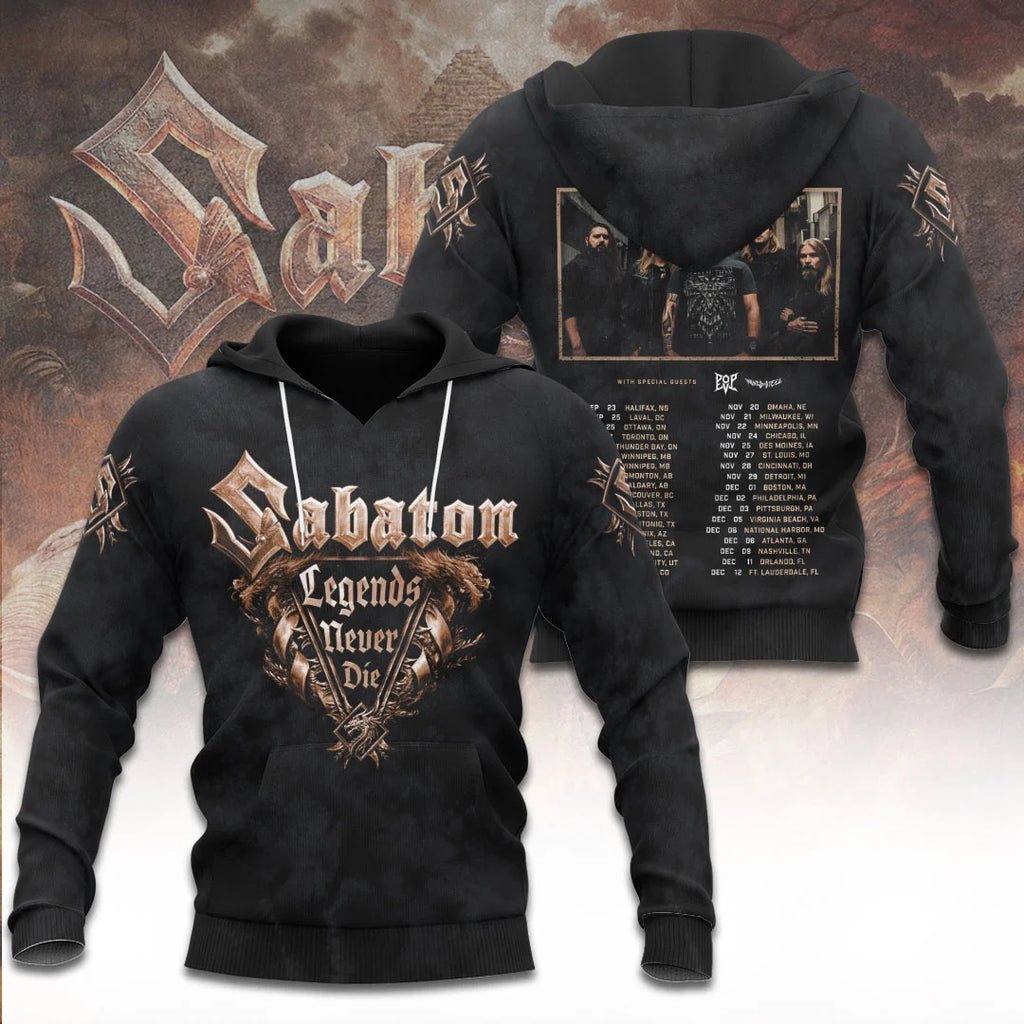 Sabaton Tour 2026 3D Apparel – TANTN25437