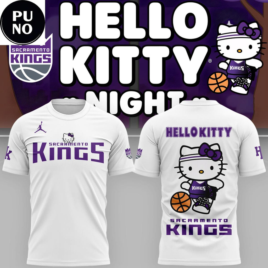 Sacramento Kings x Hello Kitty Night 2026 Hoodie Shirt