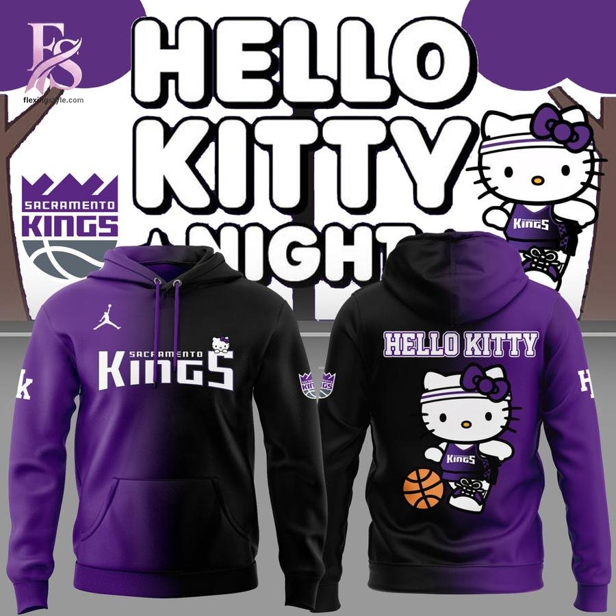 Sacramento Kings x Hello Kitty Night Sweatshirt