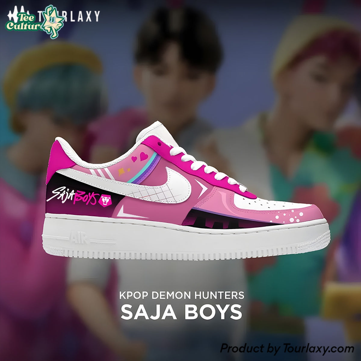 Saja Boys Kpop Demon Hunters AF1 Shoes