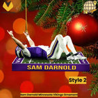 Sam Darnold Minnesota Vikings Ornament