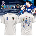 Samurai Blue Japan One Peace Shirt