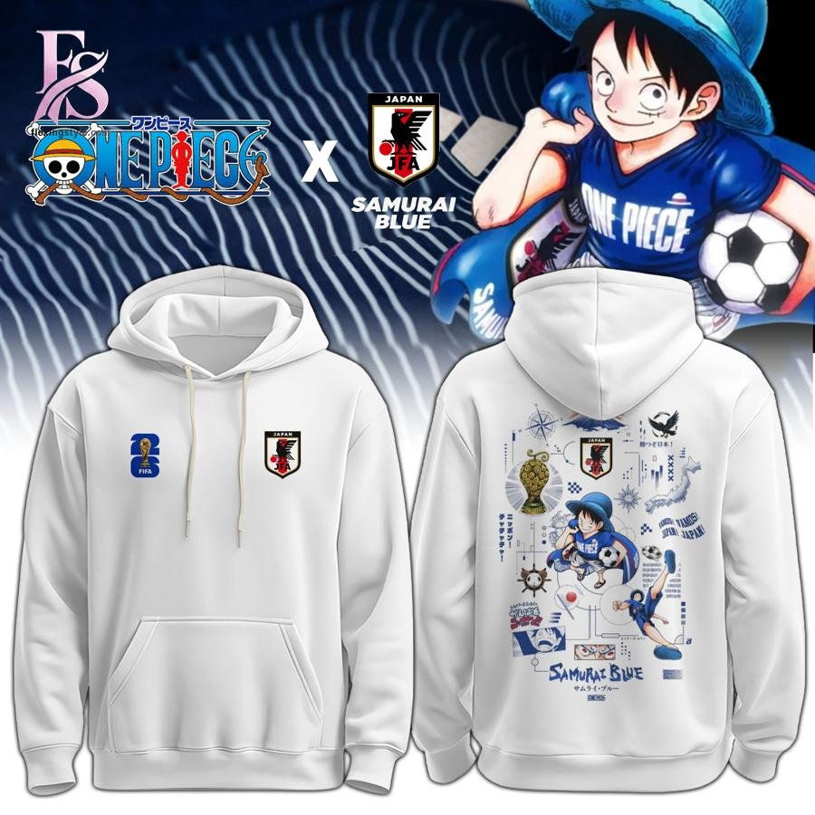 Samurai Blue Japan One Peace Shirt