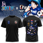 Samurai Blue Japan One Peace Shirt