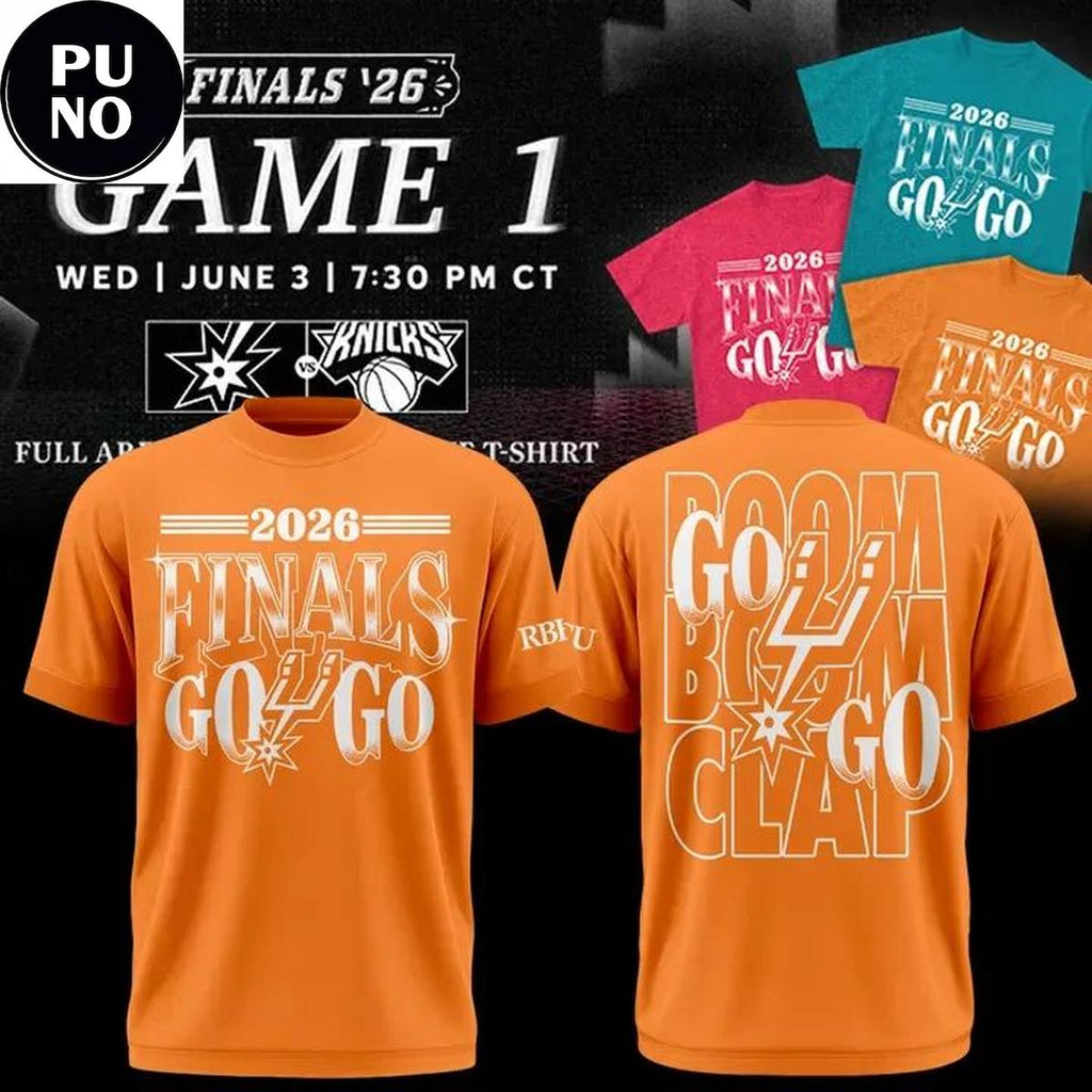 San Antonio Spurs 2026 Game 1 Finals Shirt